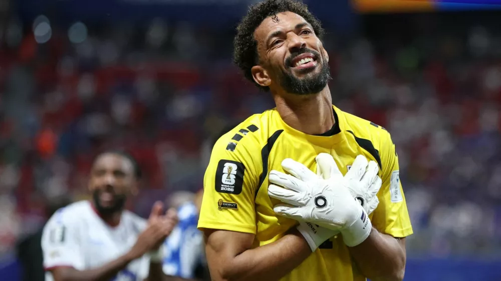 FILE PHOTO: Soccer Football - FIFA World Cup 2026 - Group H - Spain v Cape Verde - Atlanta Stadium, Atlanta, Georgia, U.S. - June 15, 2026 Cape Verde's Vozinha celebrates after the match IMAGN IMAGES via Reuters/Brett Davis/File Photo