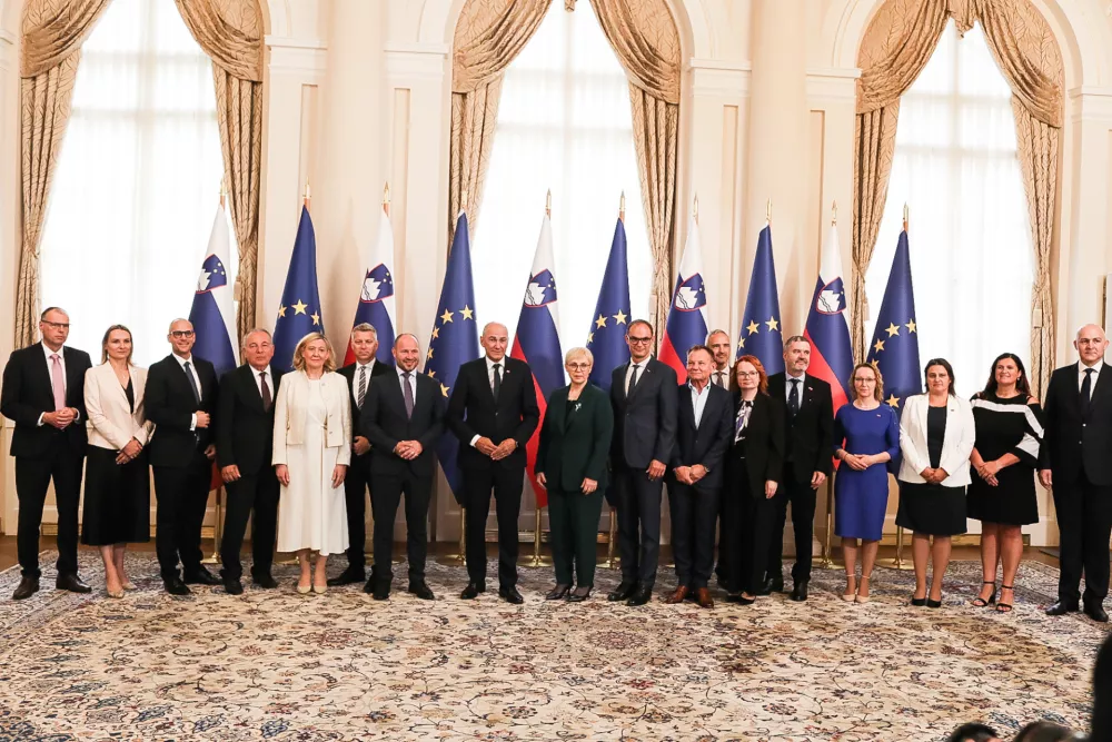 17.06.2026. Sprejem vlade pri predsednici republike. Foto: Bojan Velikonja