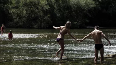 ReportaĹľa: turizem ob in na reki Kolpi, KolpaFOTO: JAKA GASAR / NEDELJSKI