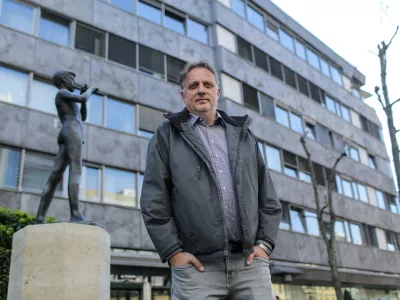 - 30.03.2017 - Igor Pirkovič, glasbenik - avtor dokumentarnega filma Avsenik za Slovenijo, predsednik Dru&scaron;tva pesnikov slovenske glasbe, urednik oddajeTednik na TV Slovenija.  //FOTO: Jaka Gasar
