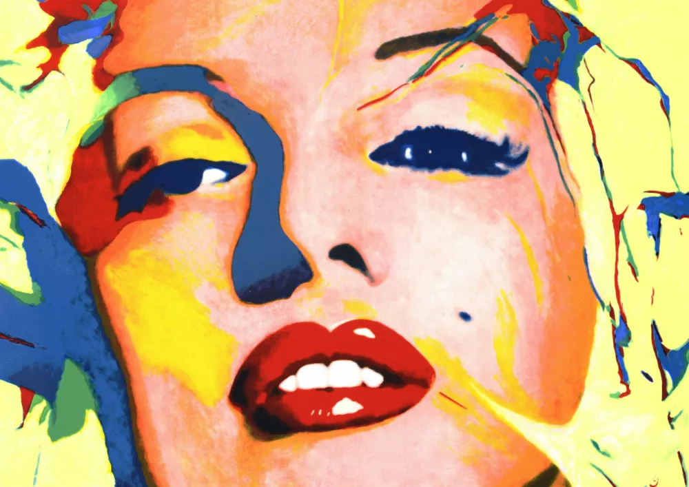 Marilyn Monroe na sliki pop art slikarja Jamesa Gilla iz leta 2013 / Foto: Wikipedija