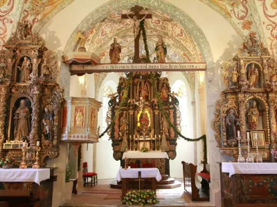 Notranjost cerkve sv. Marjete / Foto: Lidija Peterlin 