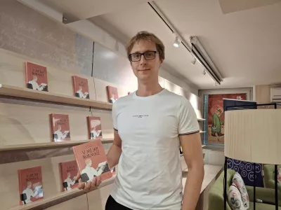David Zupančič, infektolog in pisatelj / Foto: Meta Černoga