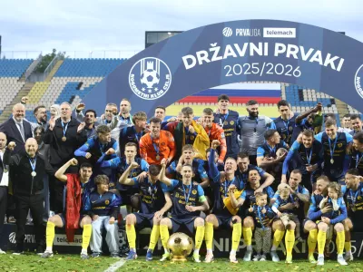 16.5.2026 nogomet Celje Koper Celje državni prvak, podelitev pokala - državno prvenstvo v nogometuFoto:Luka Cjuha