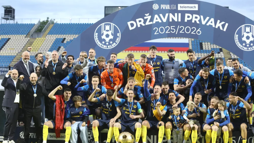 16.5.2026 nogomet Celje Koper Celje državni prvak, podelitev pokala - državno prvenstvo v nogometuFoto:Luka Cjuha