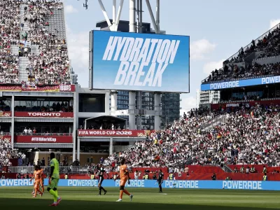 Soccer Football - FIFA World Cup 2026 - Group E - Germany v Ivory Coast - Toronto Stadium, Toronto, Canada - June 20, 2026 General view inside the stadium during the first half hydration break REUTERS/Benoit Tessier / Foto: Benoit Tessier