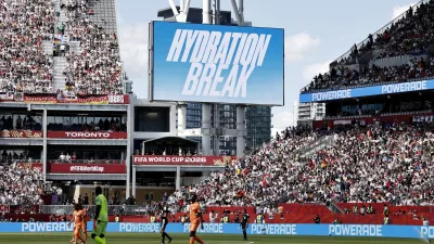 Soccer Football - FIFA World Cup 2026 - Group E - Germany v Ivory Coast - Toronto Stadium, Toronto, Canada - June 20, 2026 General view inside the stadium during the first half hydration break REUTERS/Benoit Tessier / Foto: Benoit Tessier