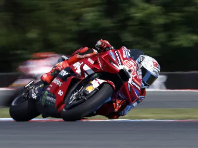 MotoGP - Czech Republic Grand Prix - Masaryk Circuit, Brno, Czech Republic - June 21, 2026 Ducati Lenovo Team's Marc Marquez in action REUTERS/David W Cerny