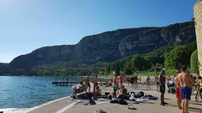 Kopališče, jezero, kopanje, plaže, Gardsko jezero