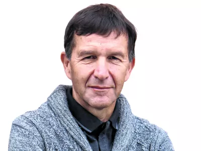 07.01.2025. - Bogdan Bi&scaron;čak, politični analitik, biv&scaron;i politik strank LDS in Zares.//FOTO: Bojan Velikonja