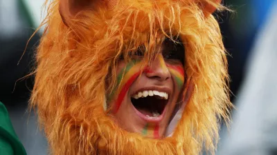 Soccer Football - FIFA World Cup 2026 - Group I - Norway v Senegal - New York/New Jersey Stadium, East Rutherford, New Jersey, U.S. - June 22, 2026 Senegal fans inside the stadium before the match IMAGN IMAGES via Reuters/Vincent Carchietta   TPX IMAGES OF THE DAY / Foto: Vincent Carchietta