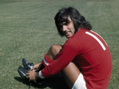 George Best of Manchester United at Old Trafford, Manchester in August 1970. (Popperfoto via Getty Images/Getty Images) / Foto: Getty Images