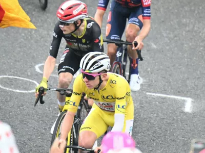 oscar onley, jonas vingegaard, tadej pogacar, dirka po franciji, tour