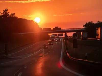 Evropske avtoceste so močno obremenjene zaradi vročine. / Foto: Istock