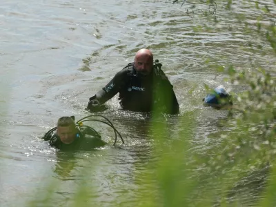 Devetletnika, ki ga je odnesla Drava, so iskali kar tri dni. / Foto: Davor Javorovic/pixsell