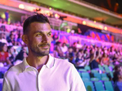 Dejan Vinčić 25.6.2026 - odbojka liga narodov - odbojkarska reprezentanca SlovenijeSlovenija - BolgarijaFoto: Luka Cjuha