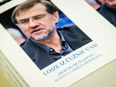 Ljubljana, Zavod sv. Stanislava.Slovesnost ob 35-letnici samostojnosti Slovenije in 78. rojstnem dnevu predsednika osamosvojitvene vlade Lojzeta Peterleta.