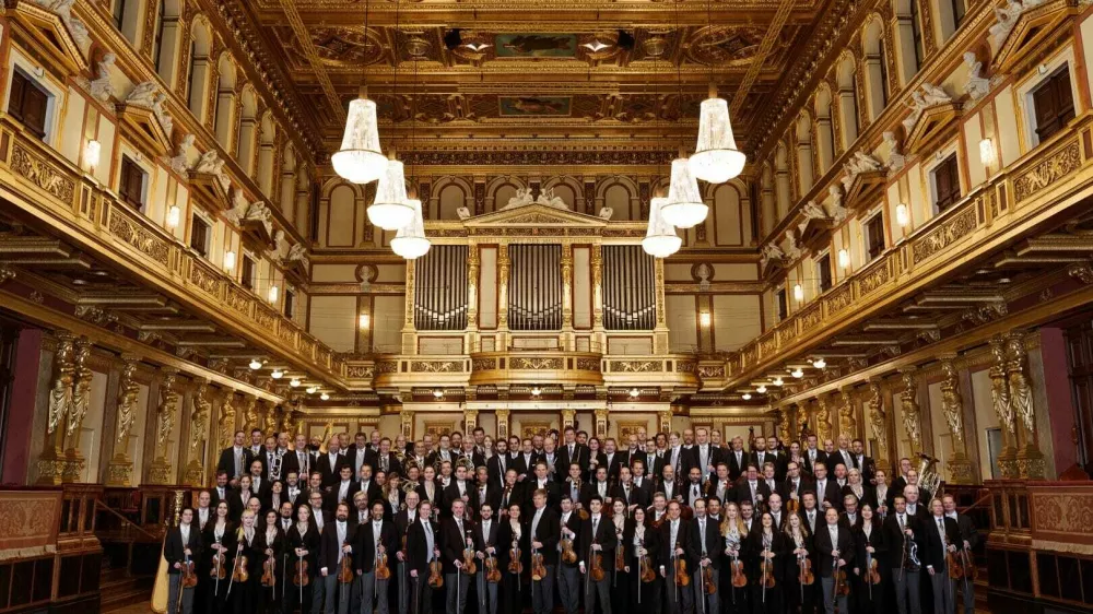 Dunajski filharmoniki so v petek zaključili 73. Ljubljana Festival. F arhiv festivala