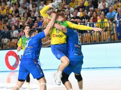 rokomet, alju&scaron; anžič, celje pivovarna la&scaron;ko, ohrid, evropski pokal, polfinale