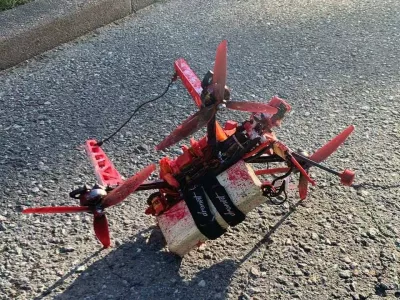 dron na ruskem veleposlani&scaron;tvu na &Scaron;vedskem 