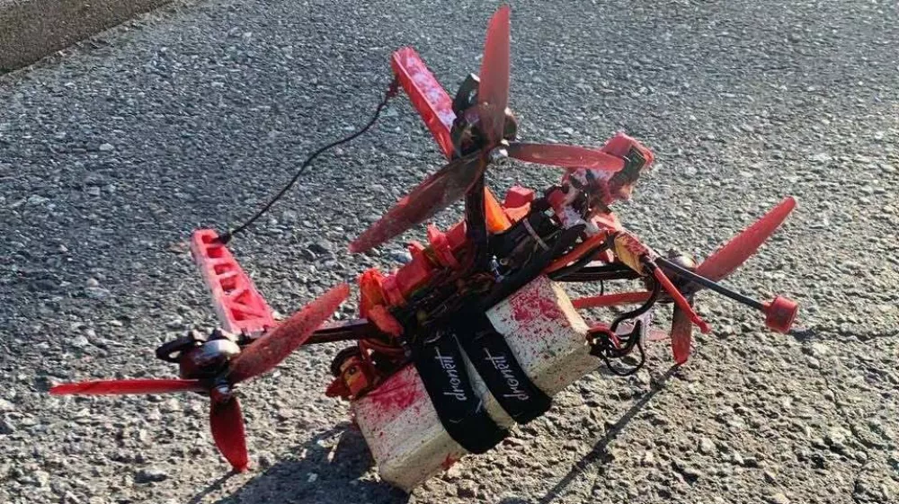 dron na ruskem veleposlani&scaron;tvu na &Scaron;vedskem 