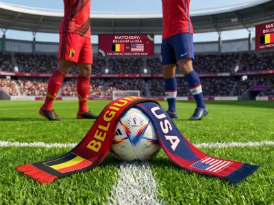 Belgija proti ZDA. Evropa proti Ameriki. Gostje proti domačinom &hellip;