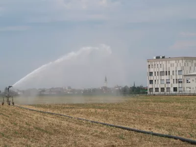 kmetijstvo, namakalni sistem, namakanje. Foto: Tatjana Pihlar 