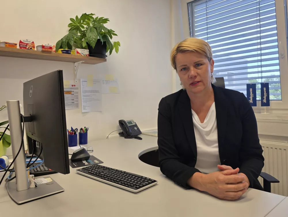 Delamaris, Monika Marin, direktorica razvoja, tehnologije in proizvodnje Delamaris d.o.o. / Foto: Katja Gle&scaron;čič 