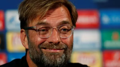 Soccer Football - Champions League - Liverpool Press Conference - Ljudski vrt, Maribor, Slovenia - October 16, 2017  Liverpool manager Juergen Klopp during the press conference  Action Images via Reuters/Paul Childs