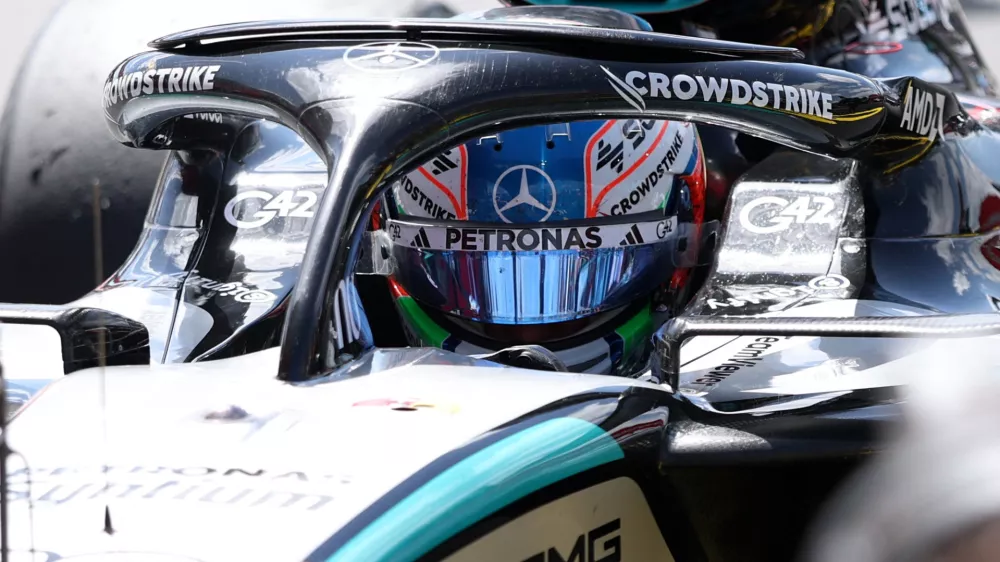 Formula One F1 - British Grand Prix - Silverstone Circuit, Silverstone, Britain - July 4, 2026 Mercedes' Andrea Kimi Antonelli after winning the sprint race REUTERS/Andrew Boyers