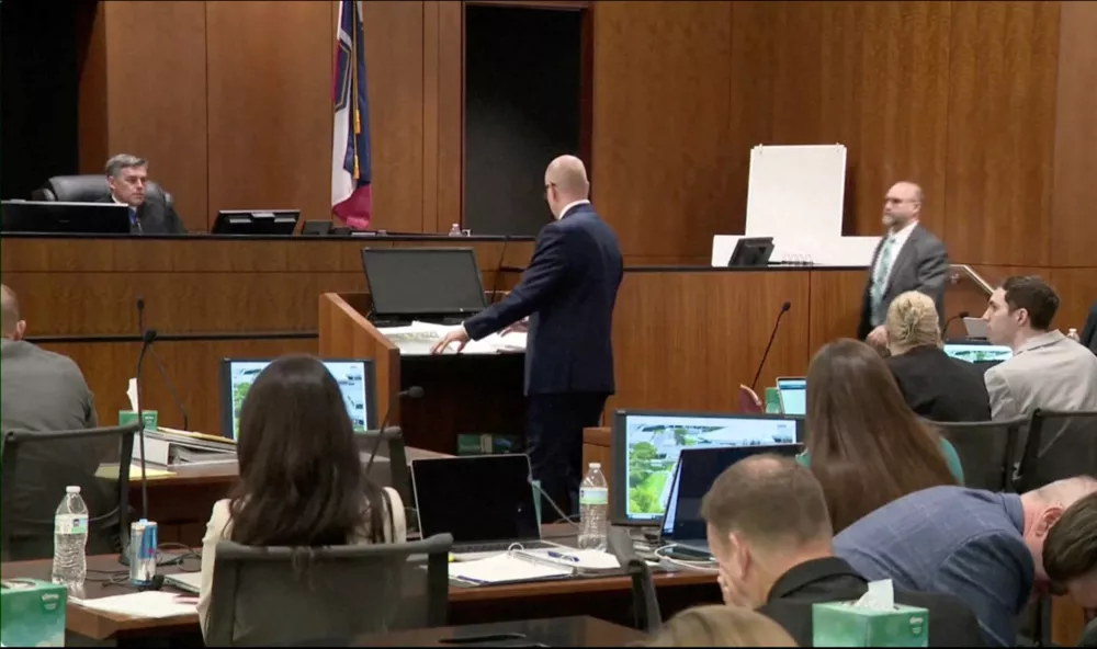 A still image from video shows Tyler Robinson, accused in the fatal shooting of conservative activist Charlie Kirk, attending a preliminary hearing presided over by District Court Judge Tony Graf at the Fourth District Court in Provo, Utah, U.S., July 6, 2026. Utah Courts and KSL TV/Pool via REUTERS. THIS IMAGE HAS BEEN SUPPLIED BY A THIRD PARTY.