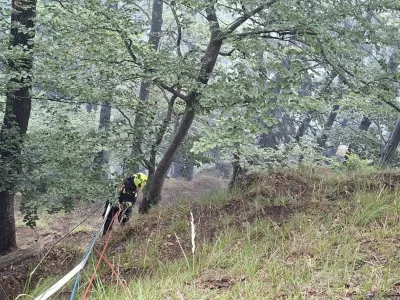 Obiskovalce prosijo, da se območju izogibajo. Foto: PGD Zgornja Bistrica