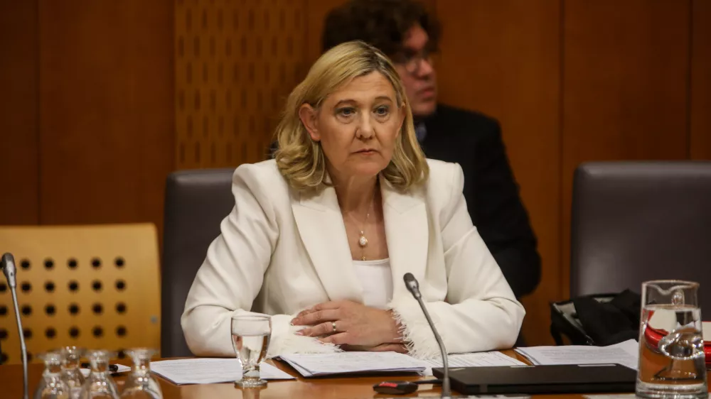 - Ignacija Fridl Jarc, kandidatka za ministrico za kulturo,- 01.06.2026. - Zasli&scaron;anja kandidatov za ministre 4. vleda Janeza Jan&scaron;e pred parlamentarnimi odbori v DZ RS.//FOTO: Bojan Velikonja
