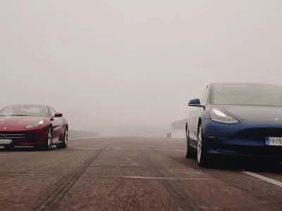 Ferari vs Tesla