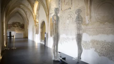 19. Art Stays 2021, Ptuj; Tamara Kvesitadze, Men and Woman, 2012; razstava Structure 02, Dominikanski samostan