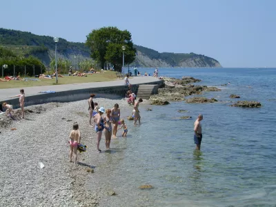 morje, Izola San Simon plaža