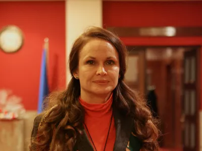 - 04.01.2016 - dr. Mejra Festić, viceguvernerka - Banka Slovenije (BS)//FOTO: Tomaž Skale