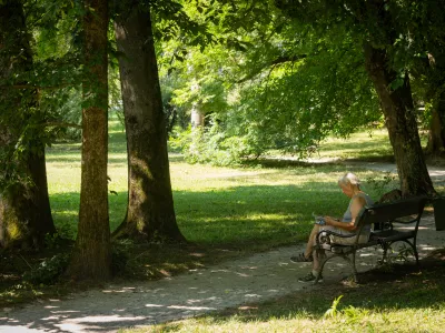 Ljubljana, Botanicni vrtNovinarska konferenca Botanicnega vrta Univerze v Ljubljani ob 216-letnici delovanja.