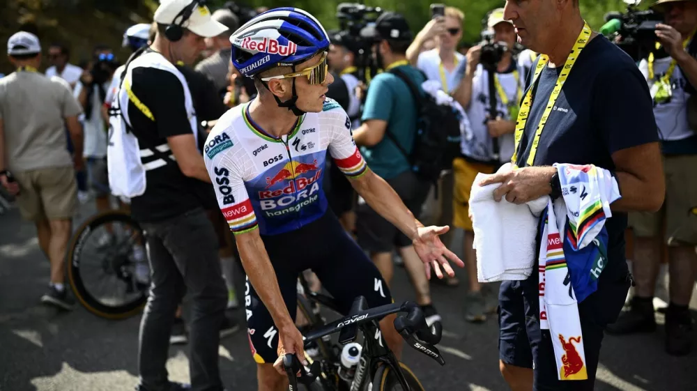 Remco Evenepoel, Red Bull-BORA-hansgrohe, Tour de France, dirka po Franciji