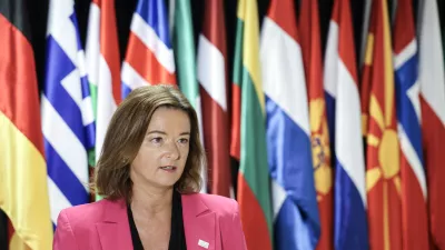 Tanja Fajon- 13.10.2025 - NATO - plenarno zasedanje Parlamentarne skup&scaron;čine Nata, na katerem bo imel nagovor med drugim premier Robert Golob, osrednji govornik pa bo generalni sekretar zavezni&scaron;tva Mark Rutte//FOTO: Jaka Gasar