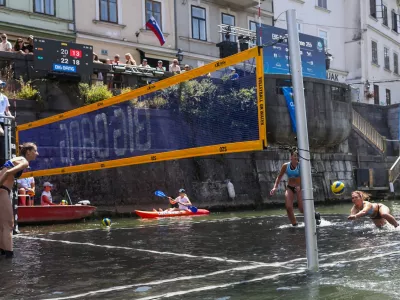 10.07.2026. Odbojka na Ljubljanici. Foto: Bojan Velikonja