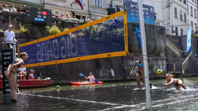 10.07.2026. Odbojka na Ljubljanici. Foto: Bojan Velikonja
