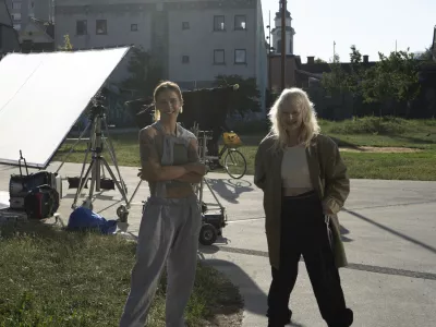 Azra, Polona Juh, film, snemanje