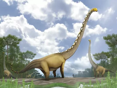Ilustracija nove vrste dinozavra / Foto: Pakorn Chotchaiyaporn