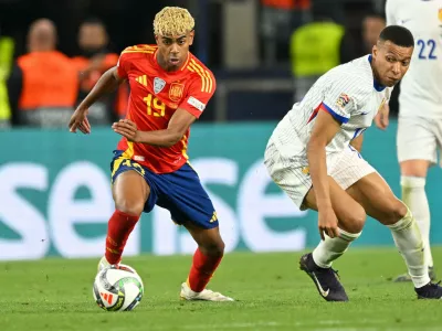 LAMINE YAMAL, Kylian MBAPPE, liga narodov