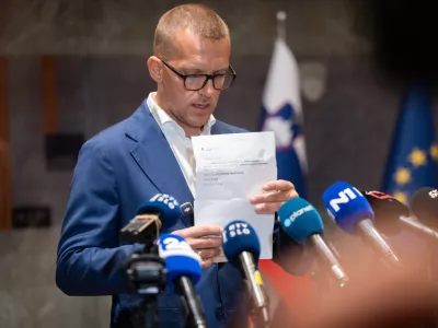 Ljubljana, DZPoslanec Boris Mijic podal izjavo v DZ.