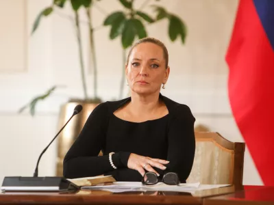 - Katarina Bervar Sternad,- 18.02.2026. - Javna predstavitev kandidatke Katarine Bervar Sternad za predsednico KPK v Predsedni&scaron;ki palači.//FOTO: Bojan Velikonja