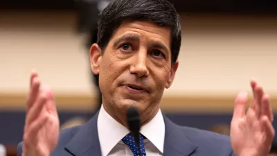 Federal Reserve Chairman Kevin Warsh appears before the House Financial Services Committee on Capitol Hill, Tuesday, July 14, 2026, in Washington. (AP Photo/Mark Schiefelbein)