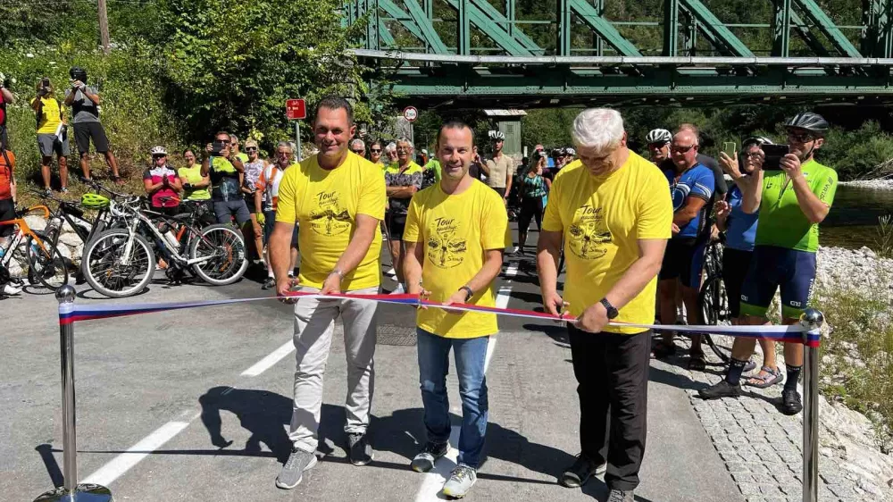 kolesarska Bohinj Bled odprtje