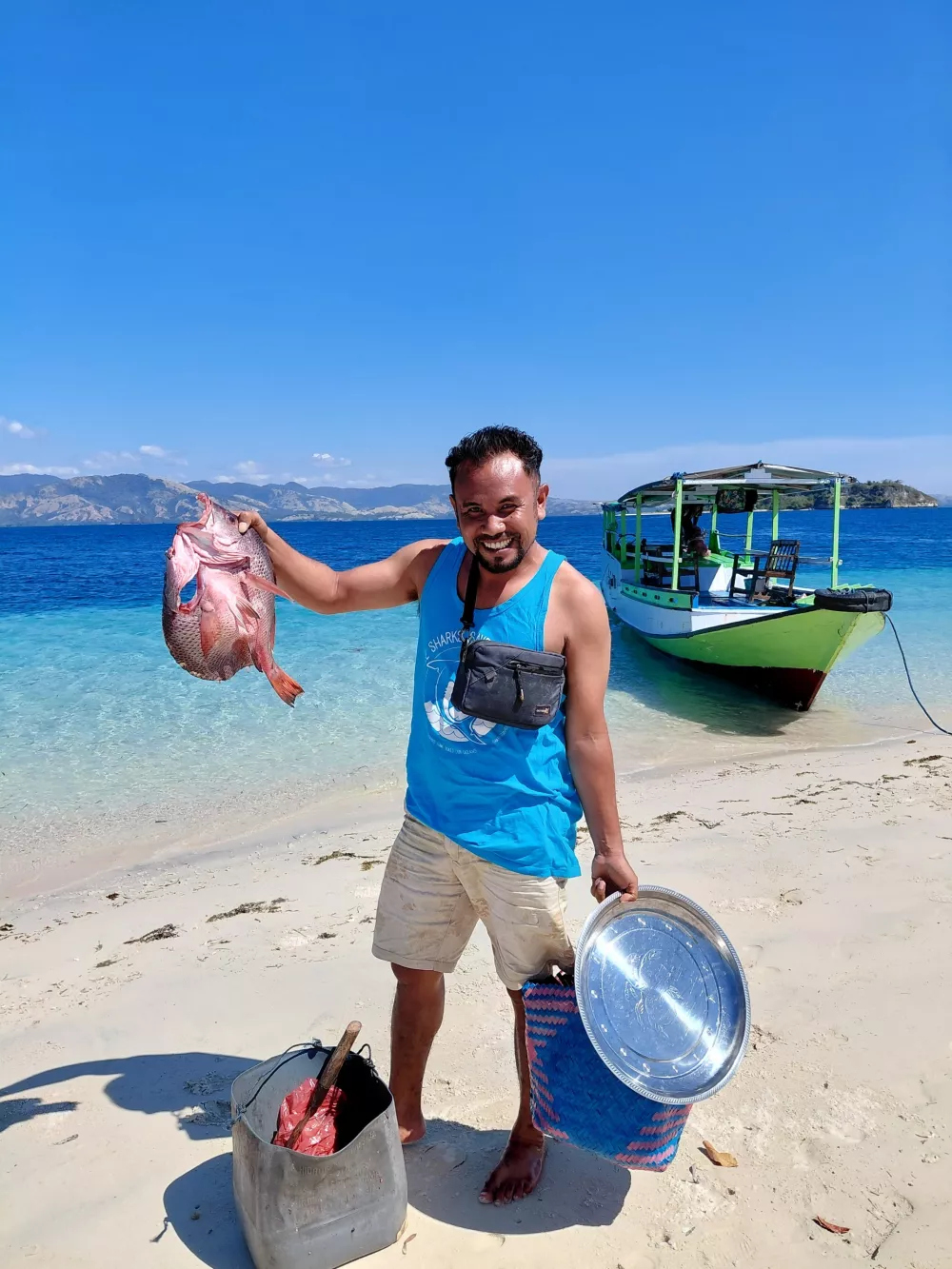 Vse prej kot običajen eksotični otok čuvajo največji ku&scaron;čarji na svetu